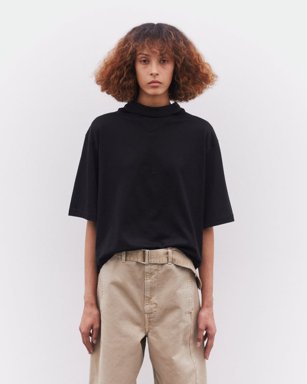 Lemaire - Women’s Foulard T-Shirt - (Black)