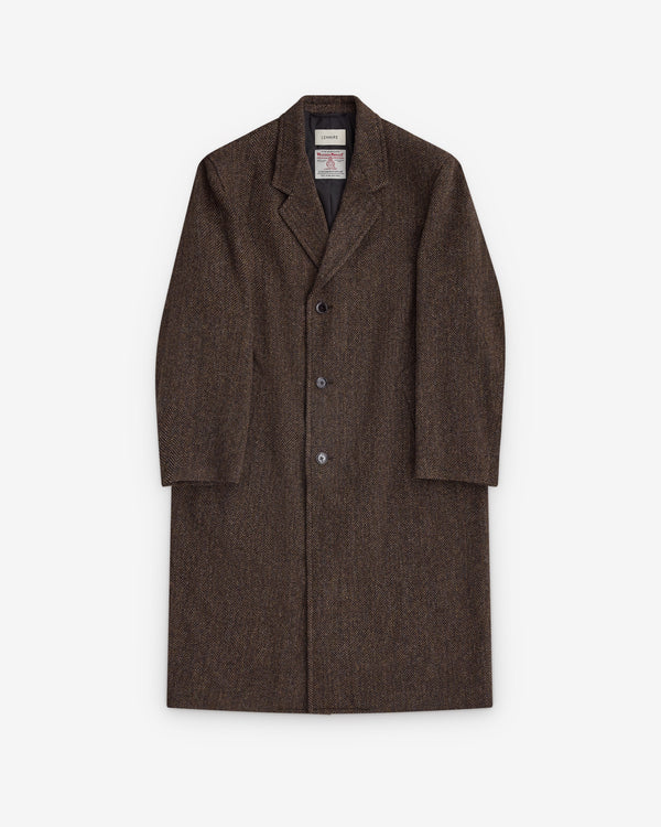 Lemaire - Men’s Chesterfield Coat - (Black/Brown)