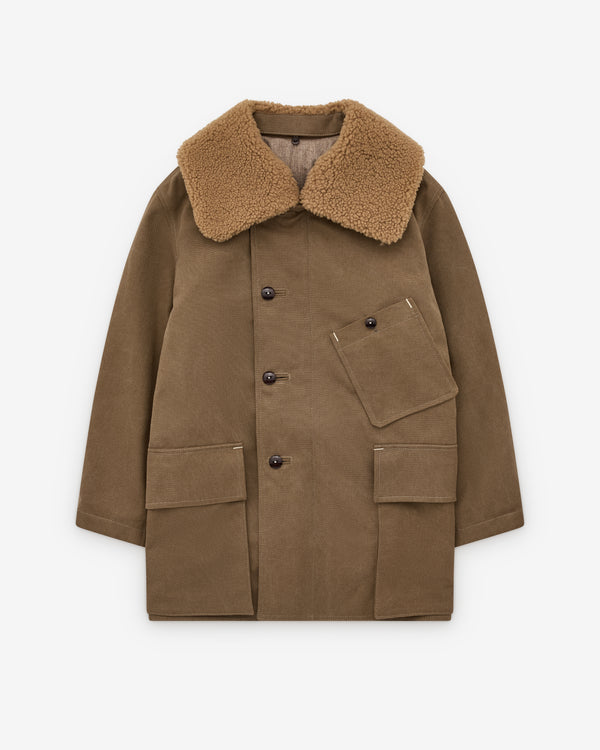 Lemaire - Men’s Shearling Winter Parka - (Beige)