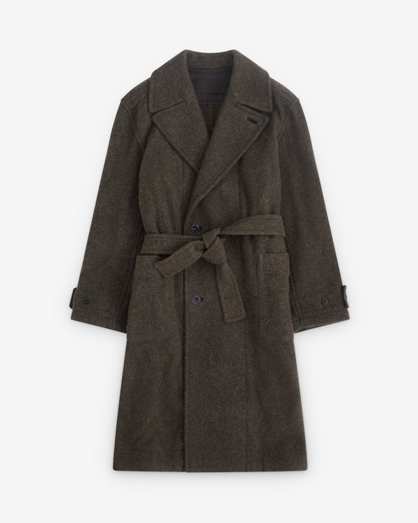 Lemaire - Men’s Soft Coat - (Dark Khaki)