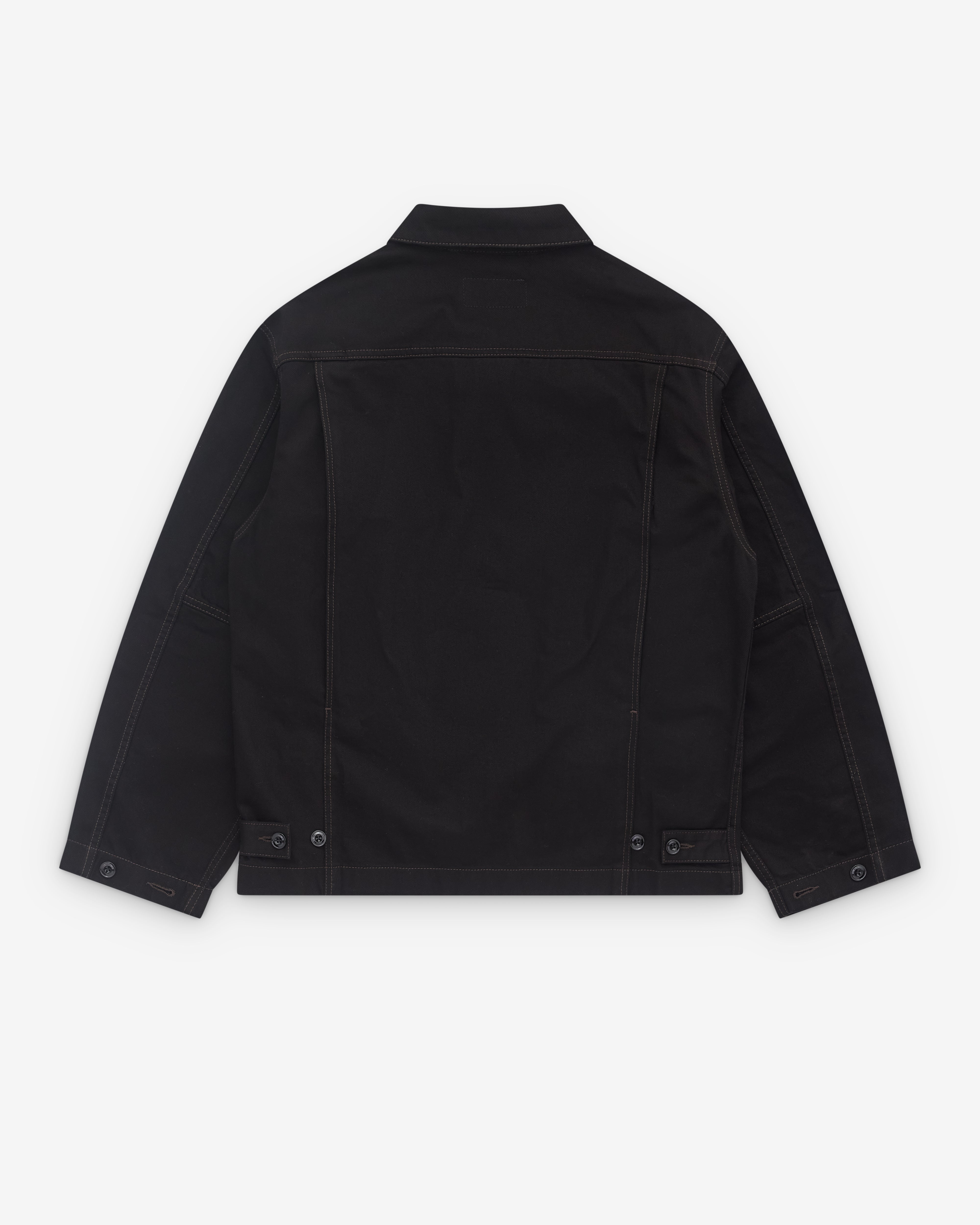 Lemaire: Men's Boxy Jacket (Black) | DSML E-SHOP