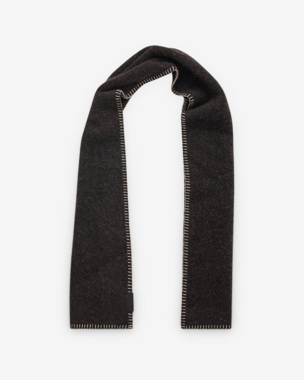Lemaire - Women’s Fluffy Cocotte Scarf - (Seal Brown)