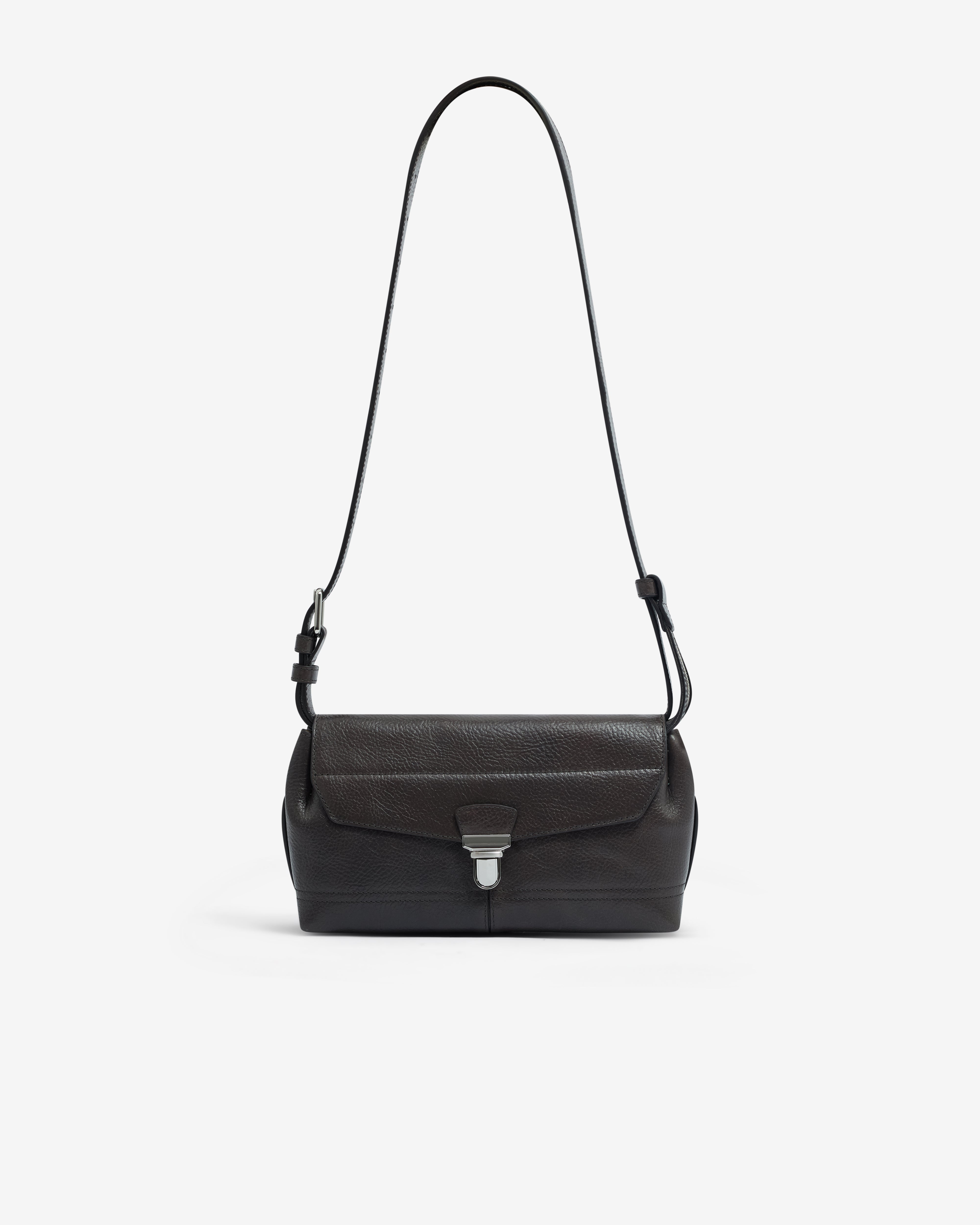Lemaire: Women's Small Gear Bag (Espresso) | DSML E-SHOP
