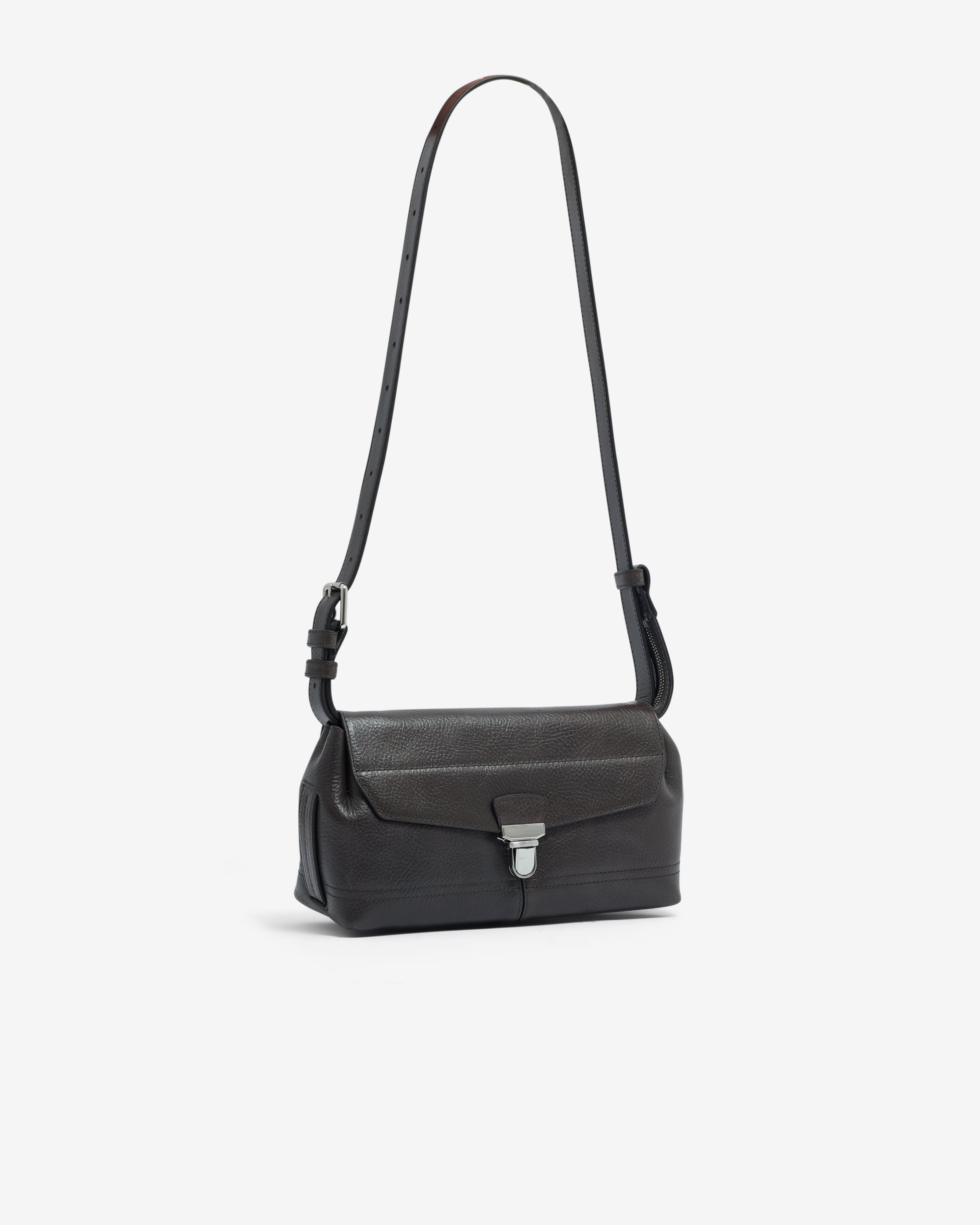 Lemaire: Women's Small Gear Bag (Espresso) | DSML E-SHOP