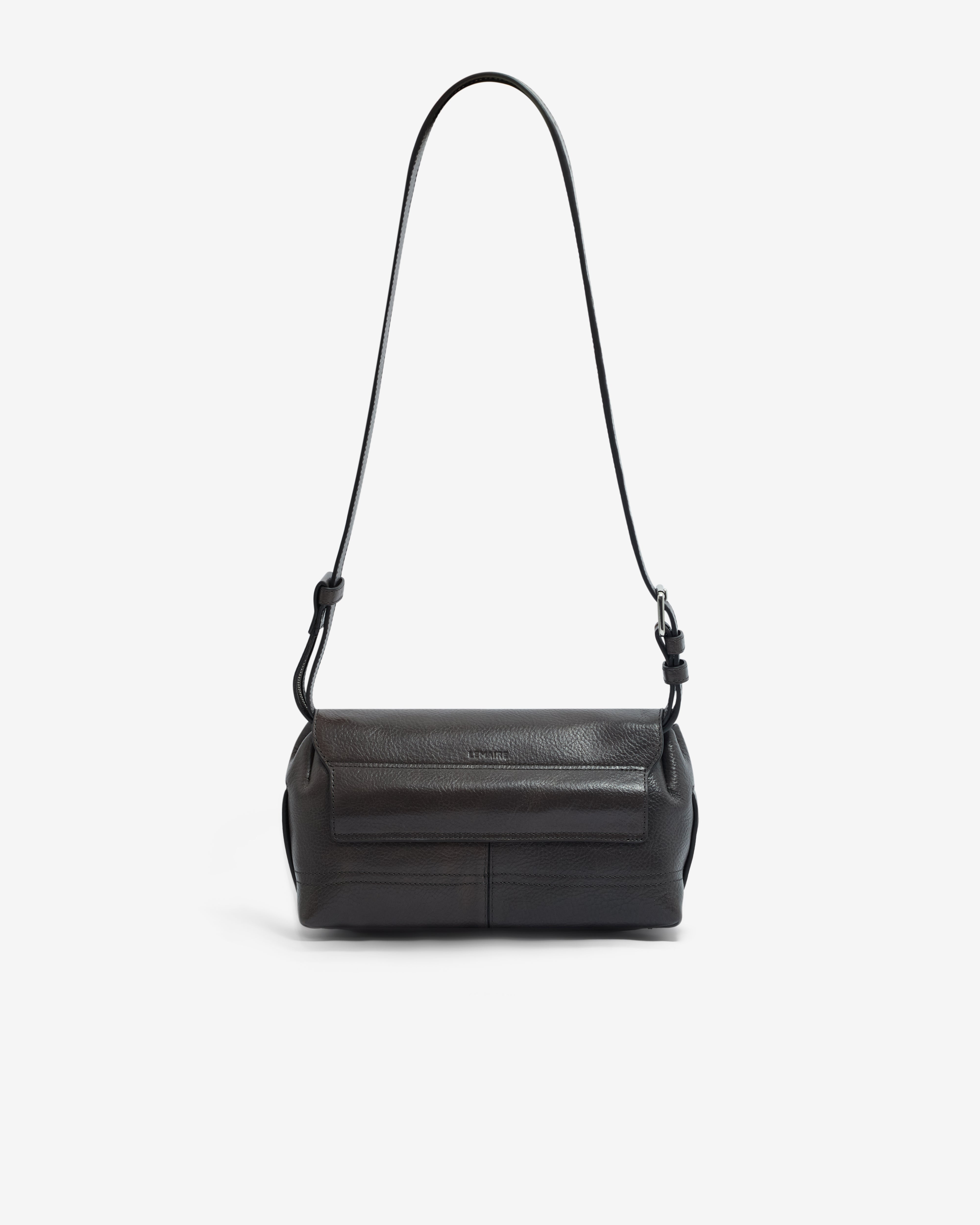 Lemaire: Women's Small Gear Bag (Espresso) | DSML E-SHOP