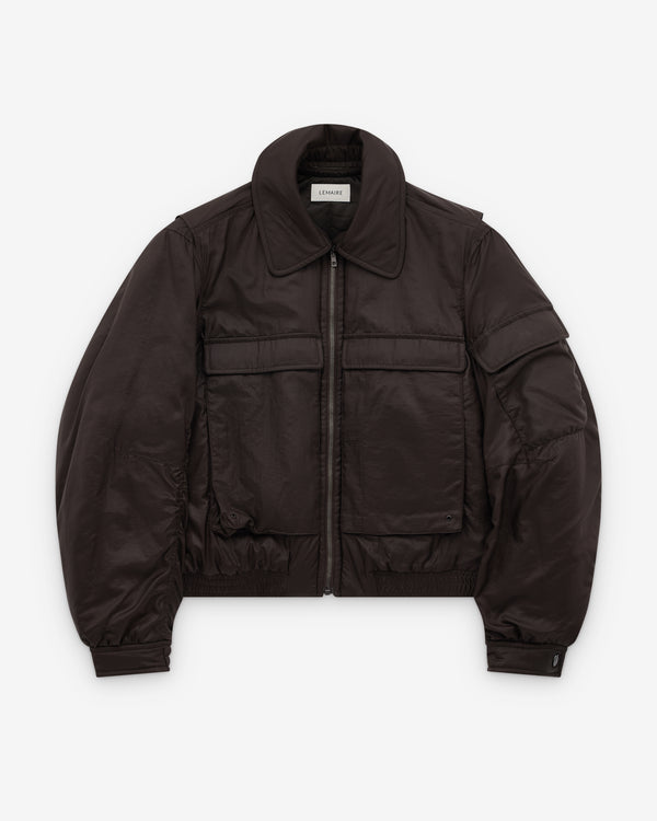 Lemaire - Women’s Bomber Jacket - (Espresso)