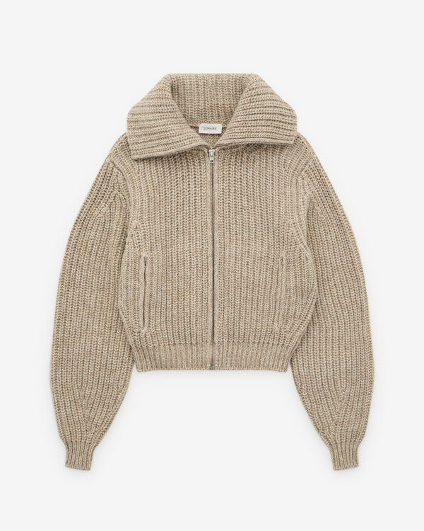 Lemaire - Women’s Zipped Cardigan - (Beige/Oat)