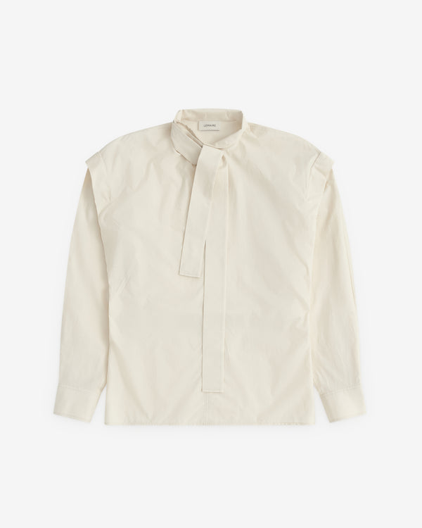 Lemaire - Women’s Ascot Blouse - (Light Cream)