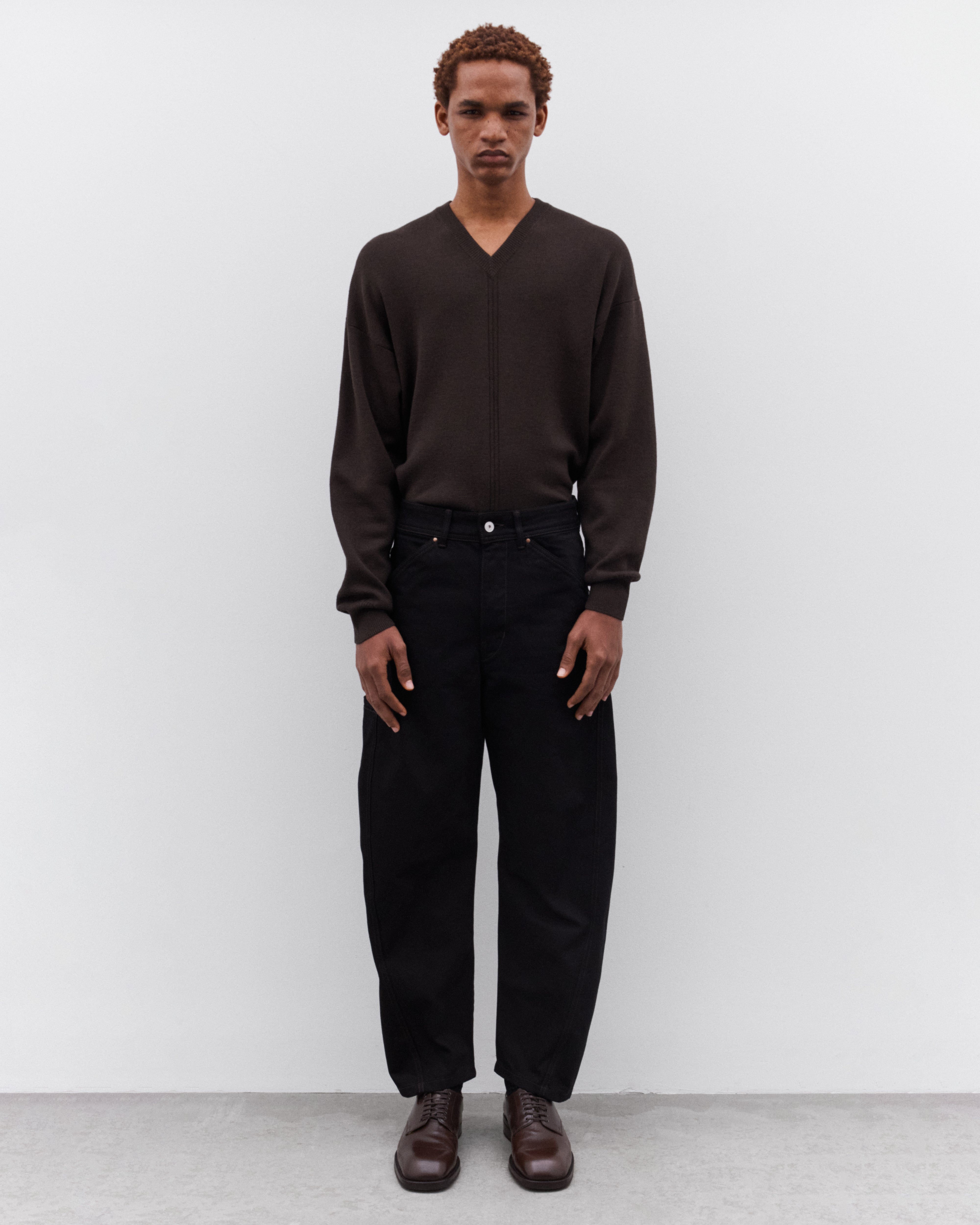 美品 LEMAIRE TWISTED WORKWEAR PANTS Black Twisted Workwear Pants | LEMAIRE