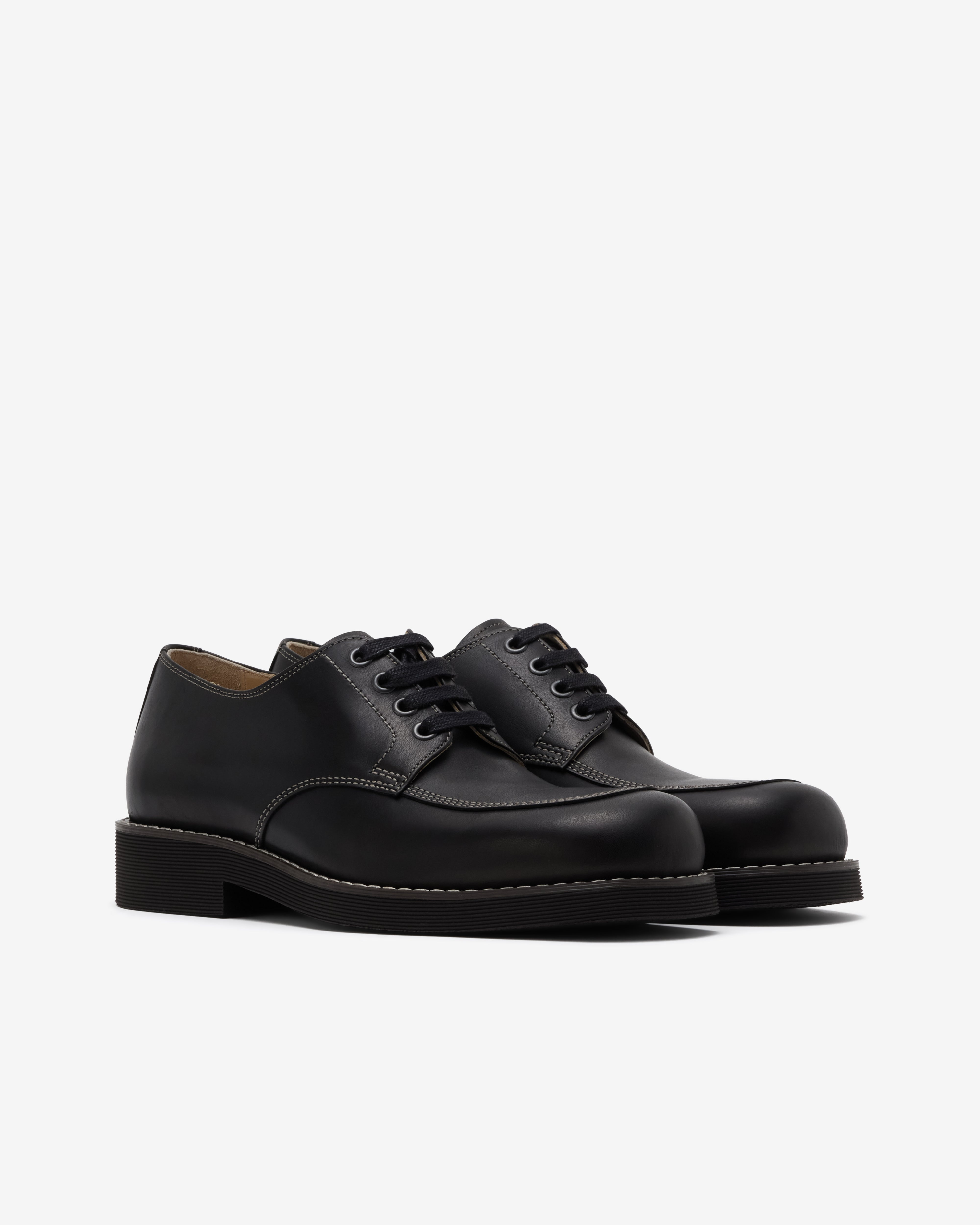Lemaire : Men's Work Derbies (Black) | Dover Street Market London