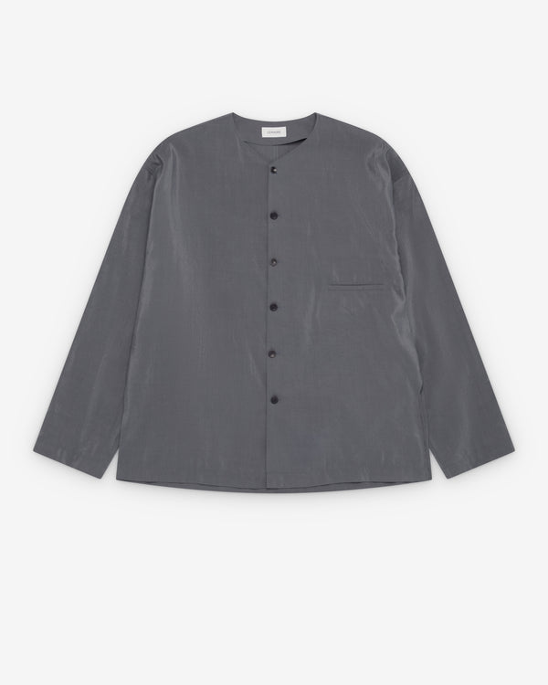 Lemaire  - Men's V-Neck Shirt - (Aluminium)