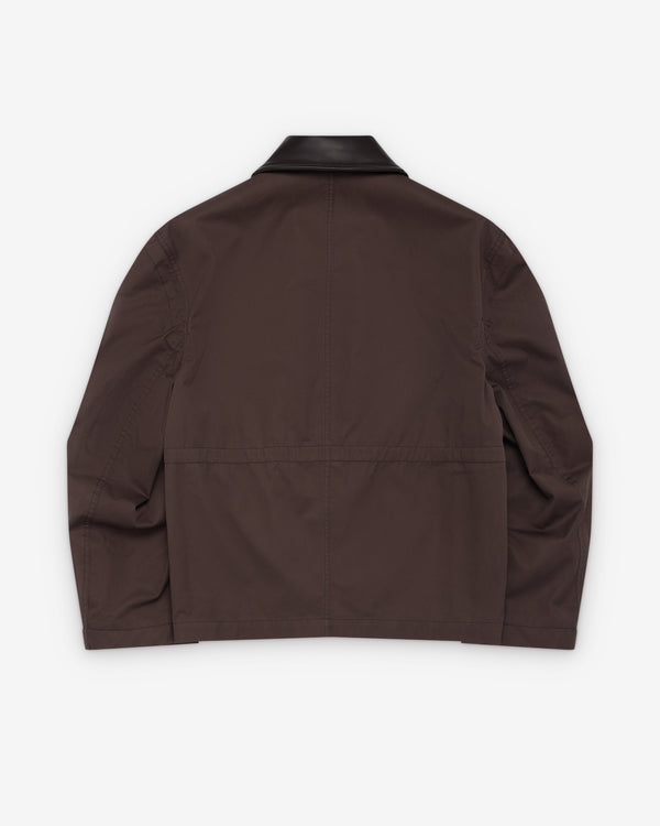 Lemaire  - Women's Leather Collar Blouson - (Brown)