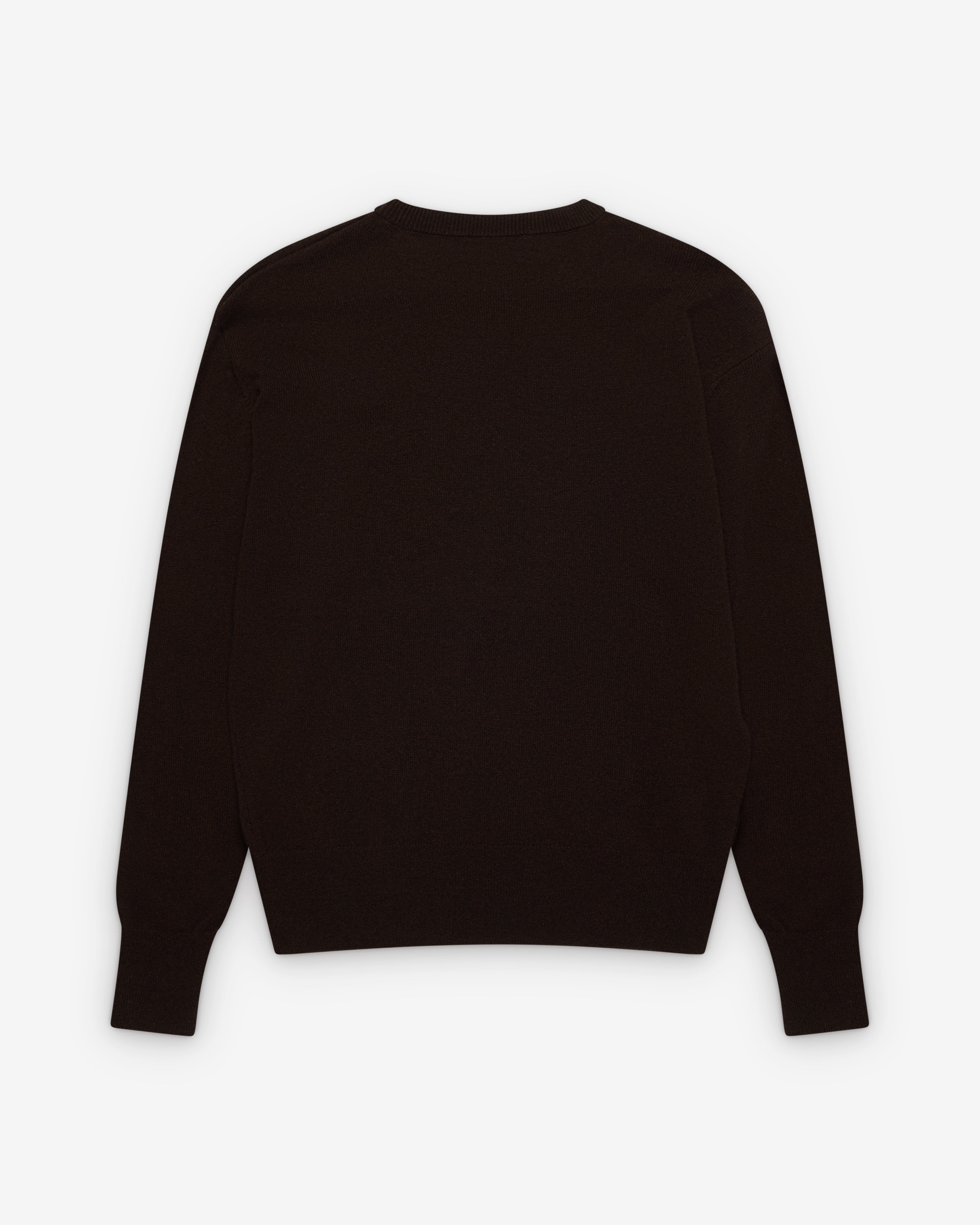 Lemaire : Women's Crew Neck Sweater (Ebony) | Dover Street Market