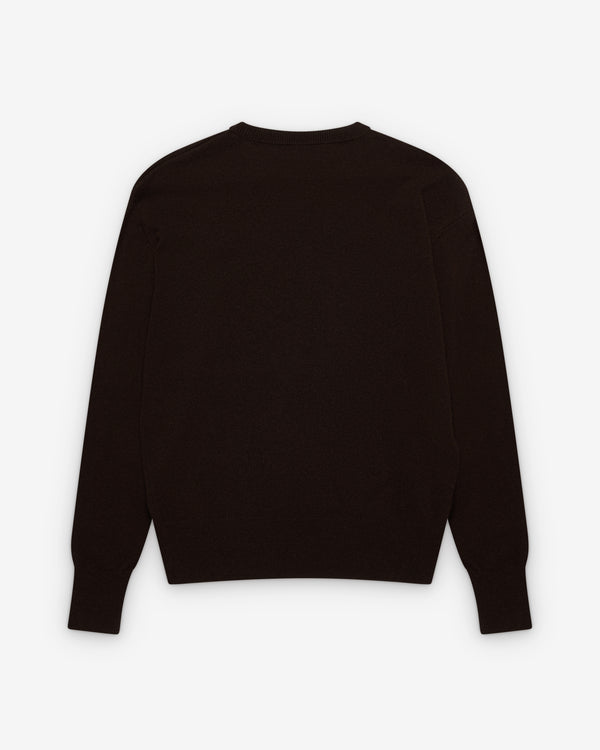 Lemaire  - Women's Crew Neck Sweater - (Ebony)