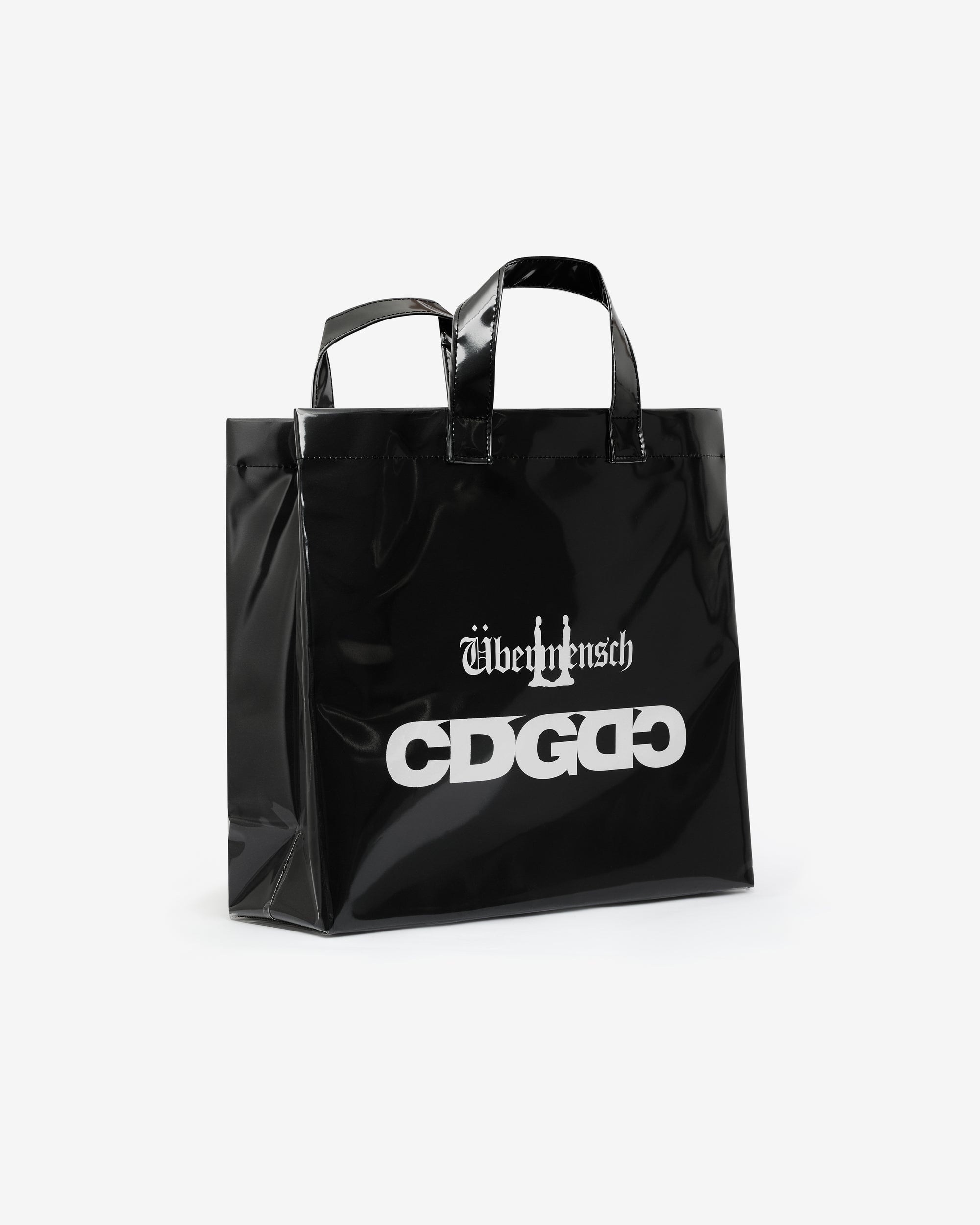 CDG: G-DRAGON Übermensch PVC Tote Bag (Black) | DSML E-SHOP