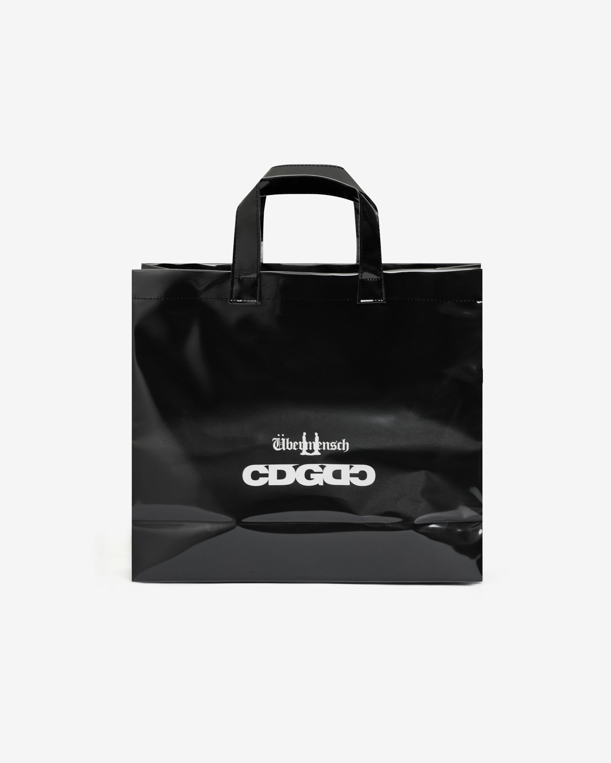 CDG: G-DRAGON Übermensch PVC Tote Bag (Black) | DSML E-SHOP