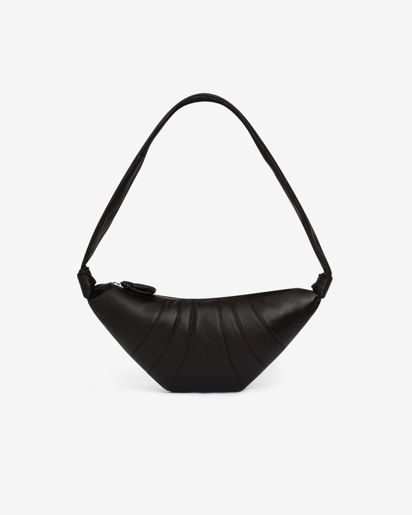 Lemaire  - Women's Medium Croissant Bag - (Dark Chocolate)