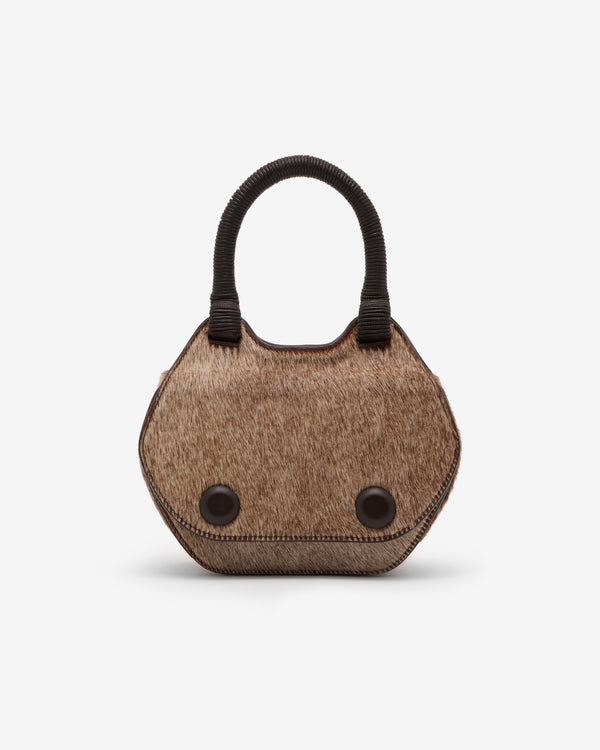 Lemaire  - Women's Frog Handbag - (Beige Grey)