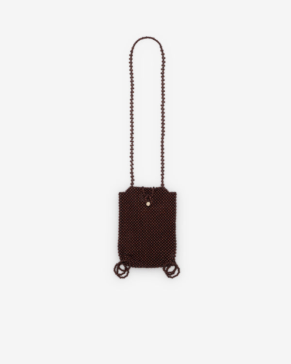 Lemaire  - Women's Grigri Phone Holder - (Dark Brown)