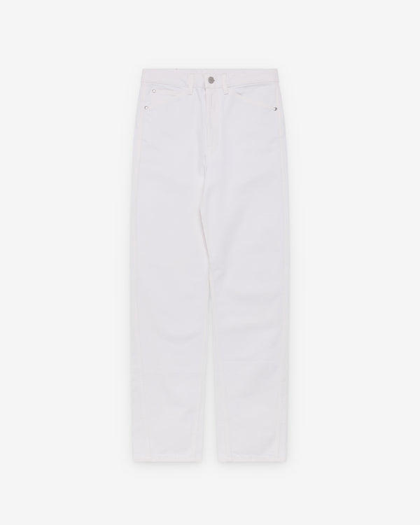 Lemaire  - Women's Five Pockets Twisted Pants - (Milk)