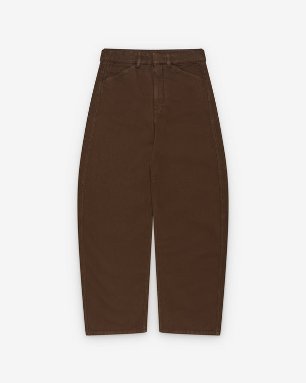 Lemaire  - Women's High Waisted Curved Pants - (Cacao)