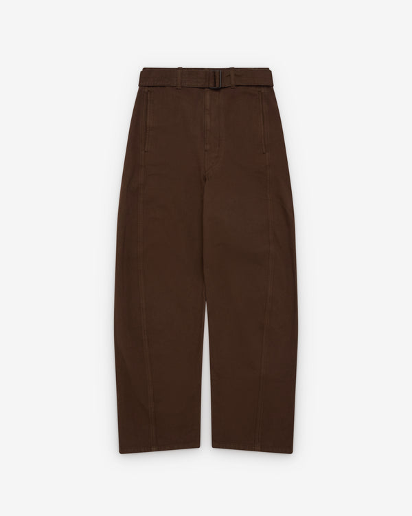 Lemaire  - Women's Twisted Belted Pants - (Cacao)
