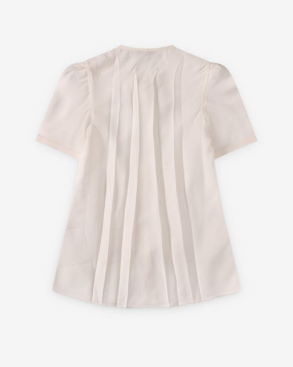 Lemaire  - Women's Creased Fitted Shirt - (Chalk)