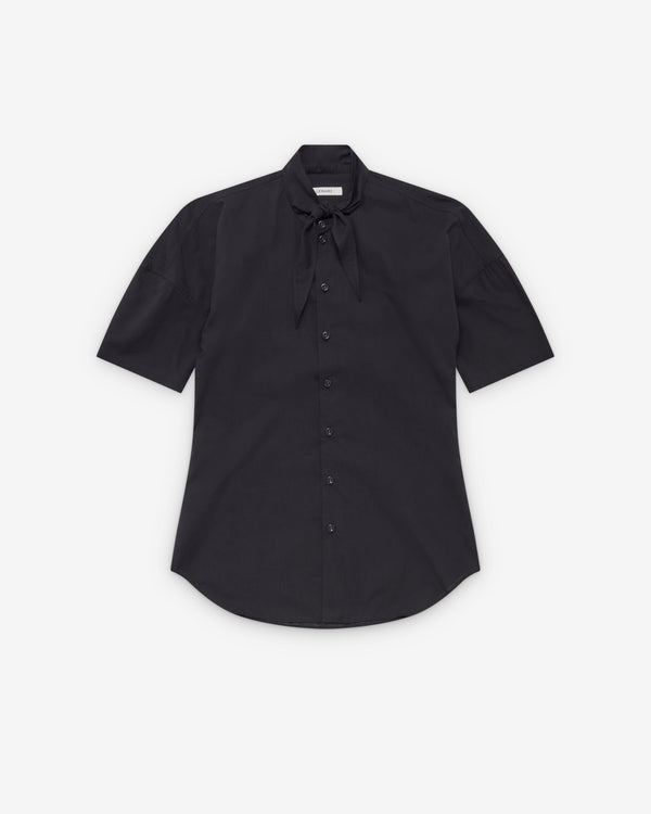 Lemaire  - Women's Short Sleeve Shirt - (Squid Ink)
