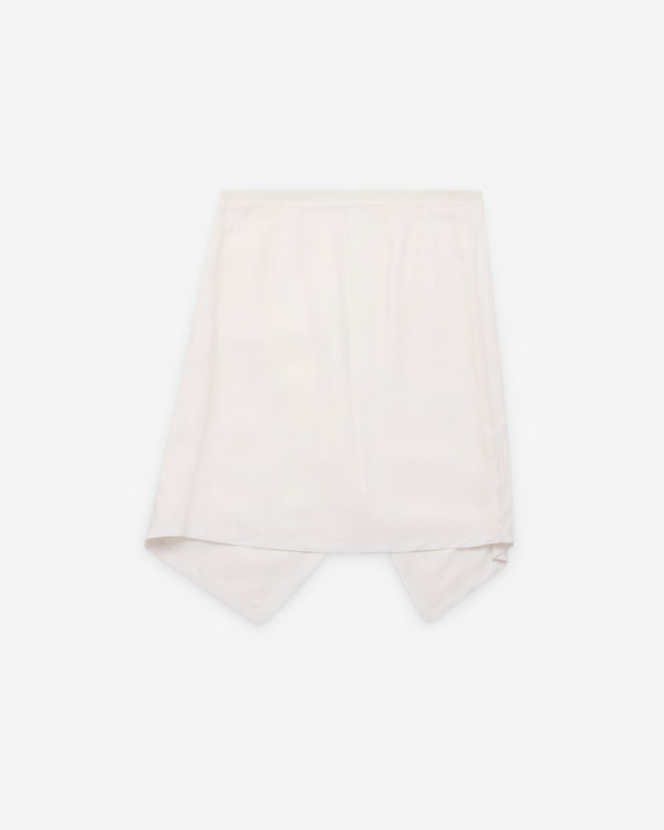 Lemaire  - Women's Creased Foulard Skirt - (White)