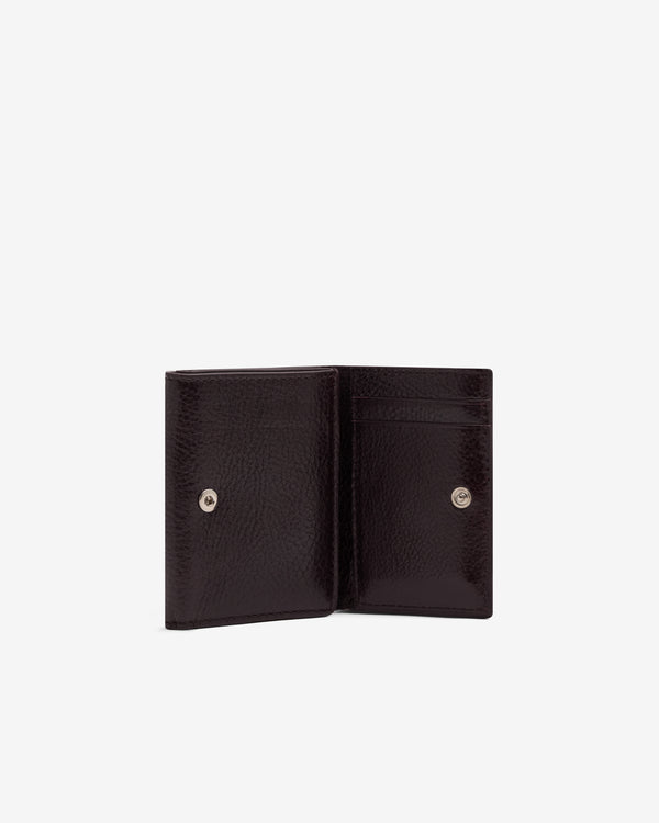 Lemaire - Women's Gear Trifold Wallet - (Dark Eggplant)
