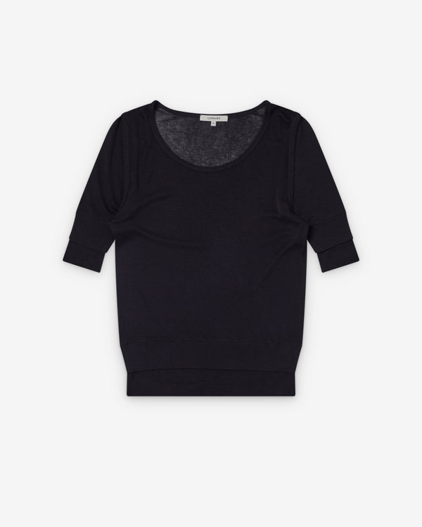 Lemaire  - Women's Seamless Trompe L'Oeil Top - (Midnight)