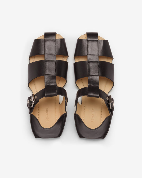 Lemaire  - Men's Fisherman Slip On Sandals - (Black)