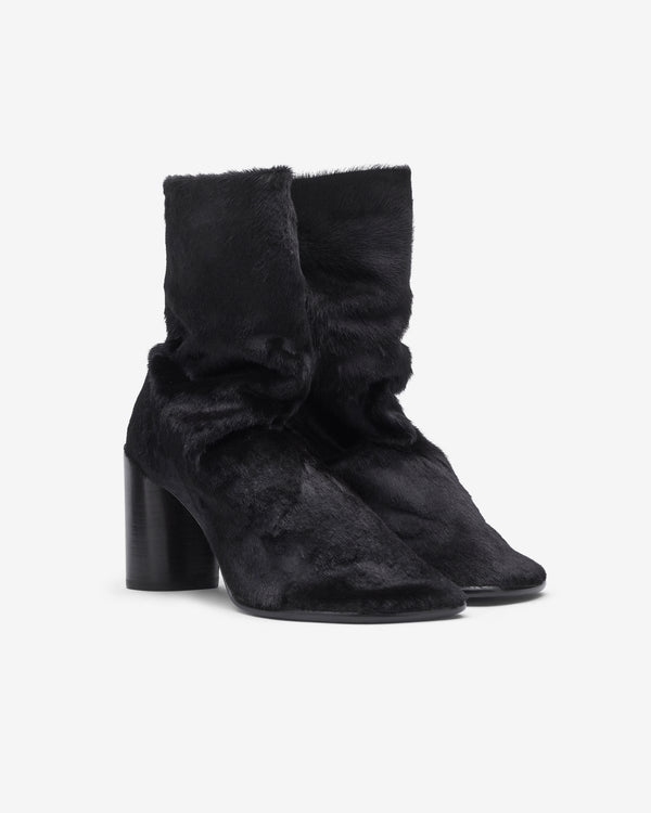 Lemaire  - Women's Glove Ankle Boots - (Dark Chocolate)