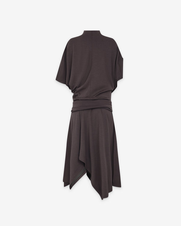 Lemaire  - Women's Twisted Dress - (Licorice)
