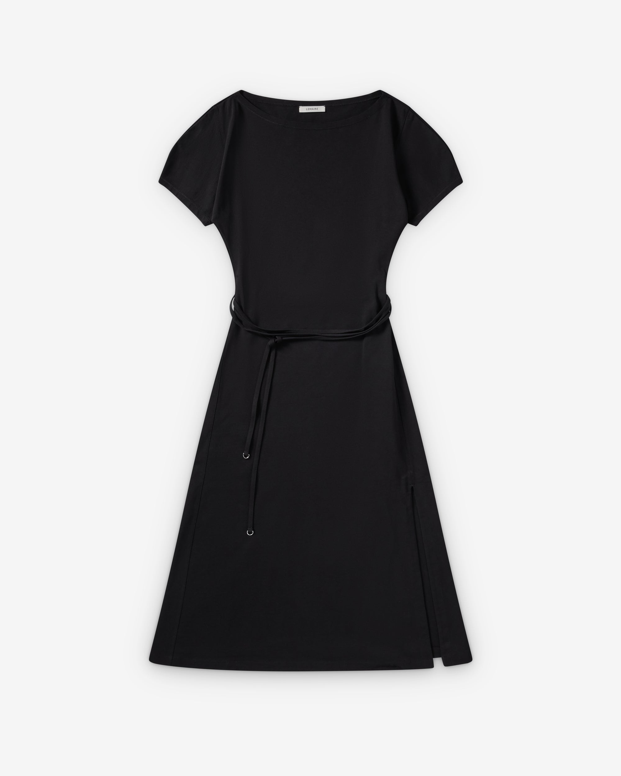 Lemaire - Women's Belted Dress - (Black) view 1, Click to Zoom in