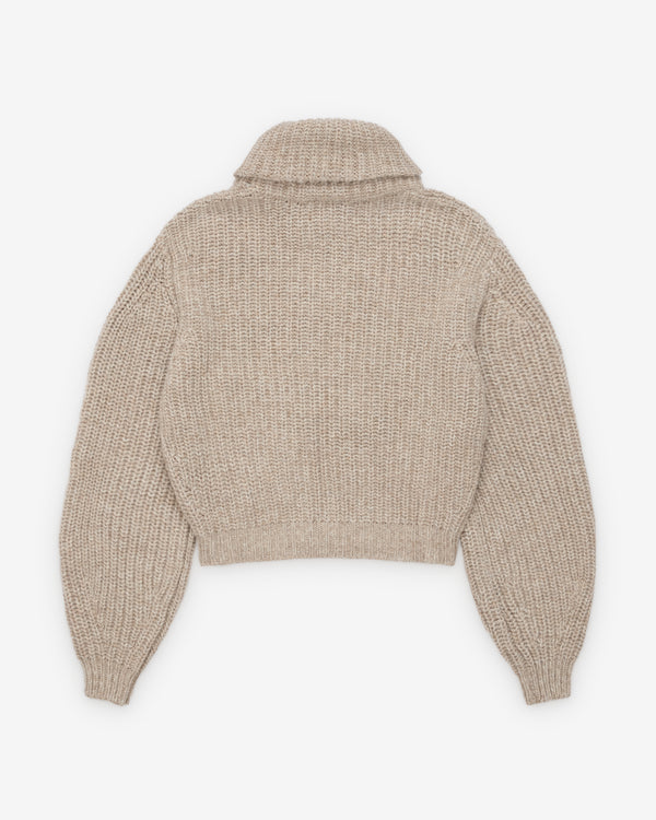 Lemaire  - Women's Zipped Cardigan - (Oat)