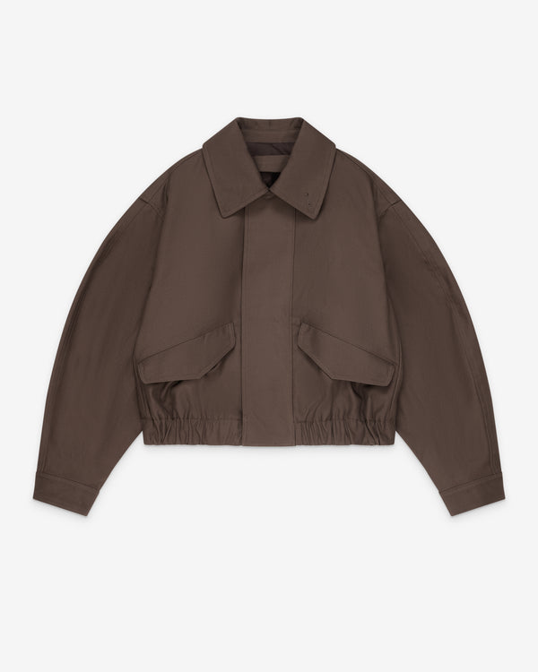 Lemaire  - Women's Short Blouson - (Chocolate)