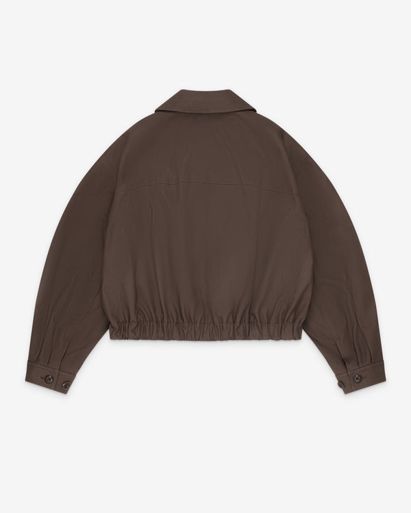 Lemaire  - Women's Short Blouson - (Chocolate)
