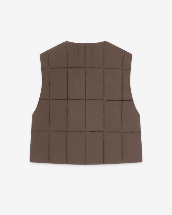 Lemaire  - Women's Wadded Gilet - (Cacao)