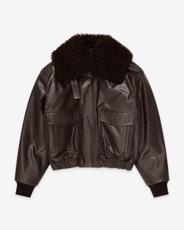 Lemaire  - Women's Pilot Blouson - (Ebony)