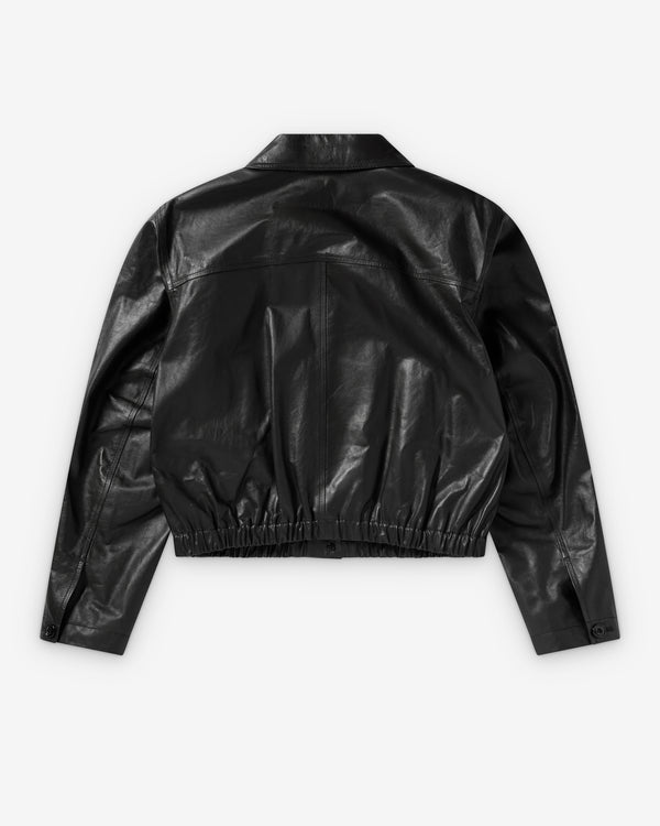 Lemaire  - Women's Soft Leather Blouson - (Dark Espresso)