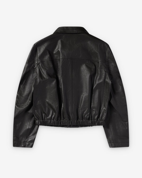 Lemaire  - Women's Soft Leather Blouson - (Dark Espresso)
