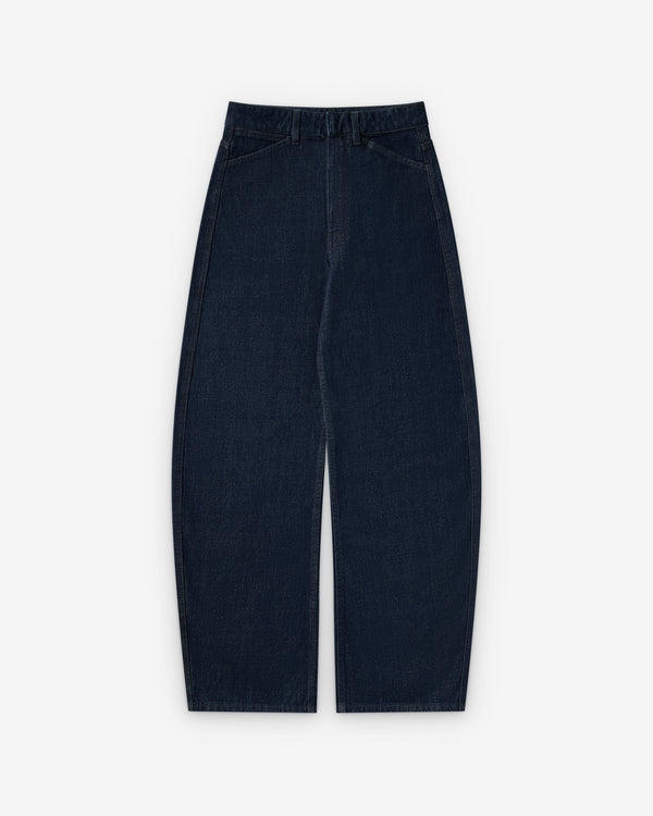 Lemaire  - Women's High Waisted Curved Denim Pants - (Indigo)