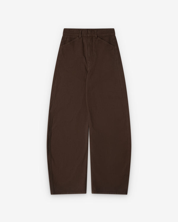 Lemaire  - Women's High Waisted Curved Pants - (Ristretto)