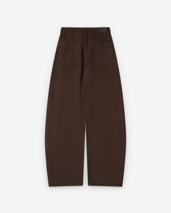 Lemaire  - Women's High Waisted Curved Pants - (Ristretto)