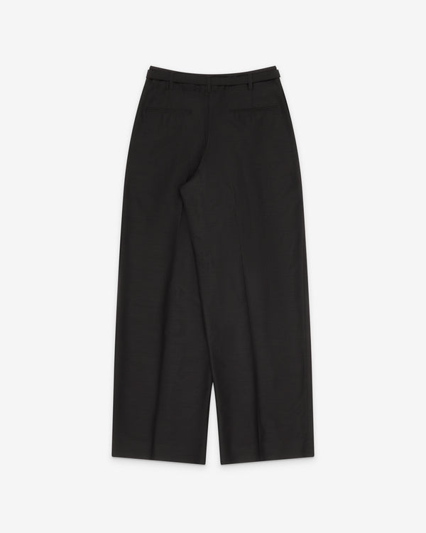 Lemaire  - Women's Large Pleated Pants - (Black)