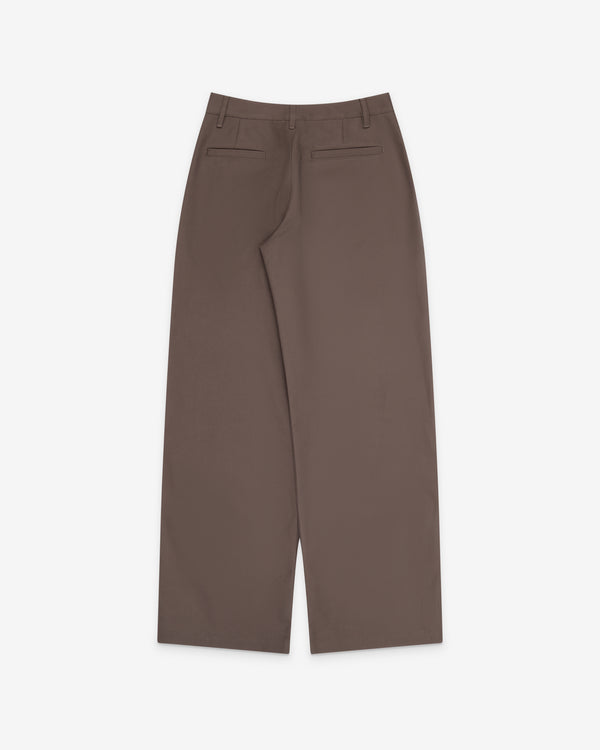 Lemaire  - Women's Large Pleated Pants - (Bronze)