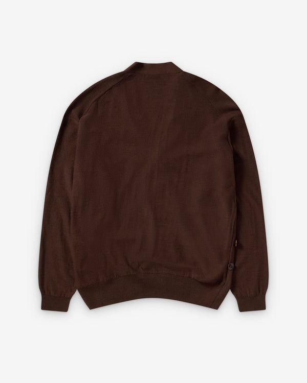 Lemaire  - Women's Relaxed Twisted Cardigan - (Acajou)