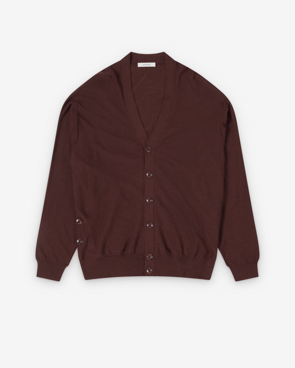 Lemaire  - Women's Relaxed Twisted Cardigan - (Acajou)