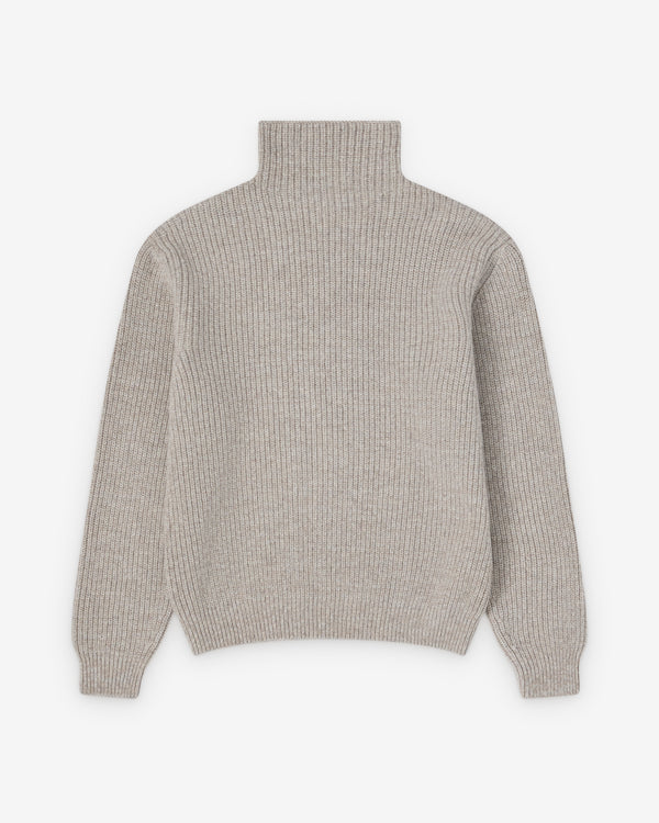 Lemaire  - Women's High Neck Sweater - (Oat)